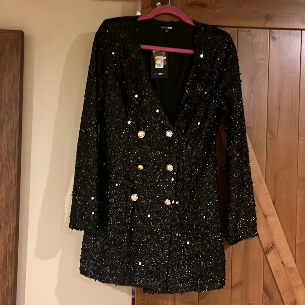 Fashion Nova Glitter Sparkle dress